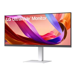 LG UltraWide 34" FHD USB-C White Monitor