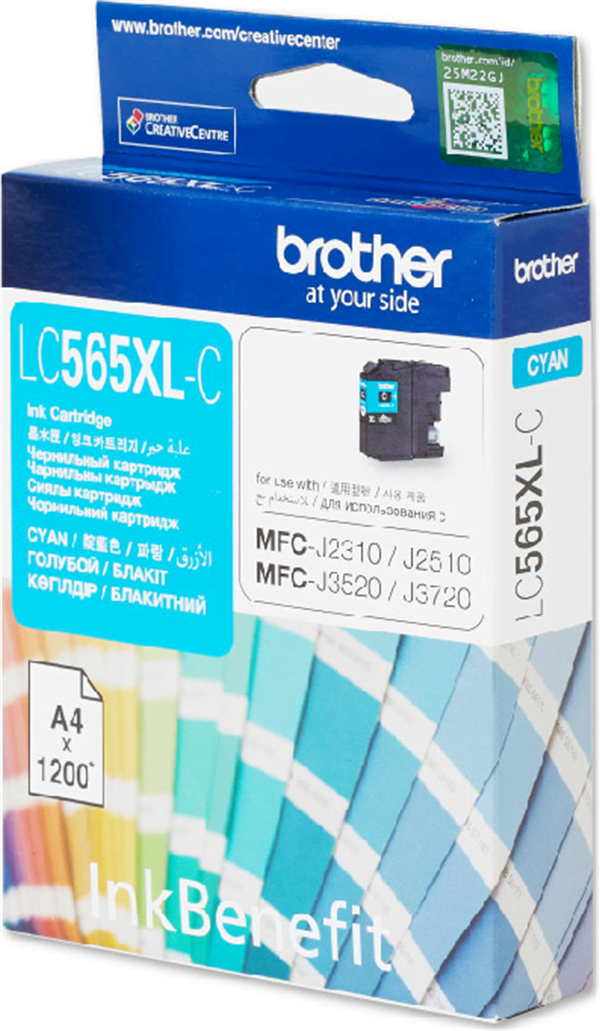 Brother / High Yield Cyan Cartridge for MFCJ3520/ MFCJ3720