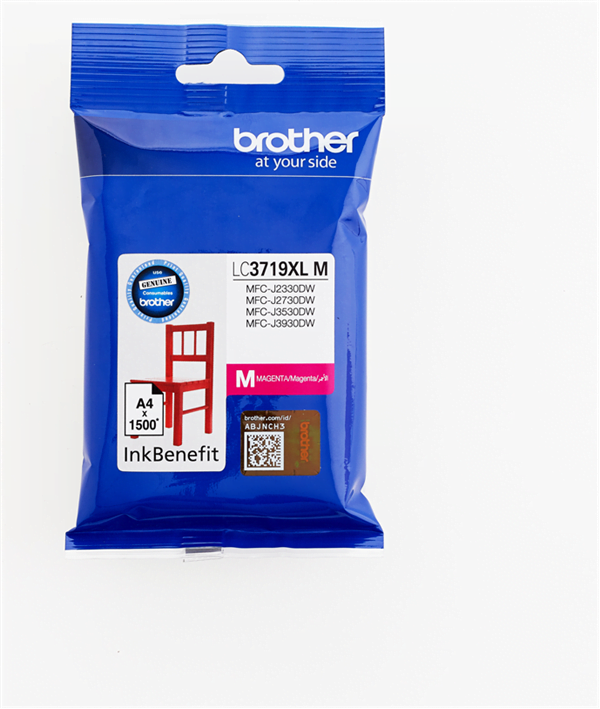 Brother / High Yield Magenta Cartridge for MFCJ3530/ MFCJ3930/ MFCJ2330DW/ MFCJ2730DW