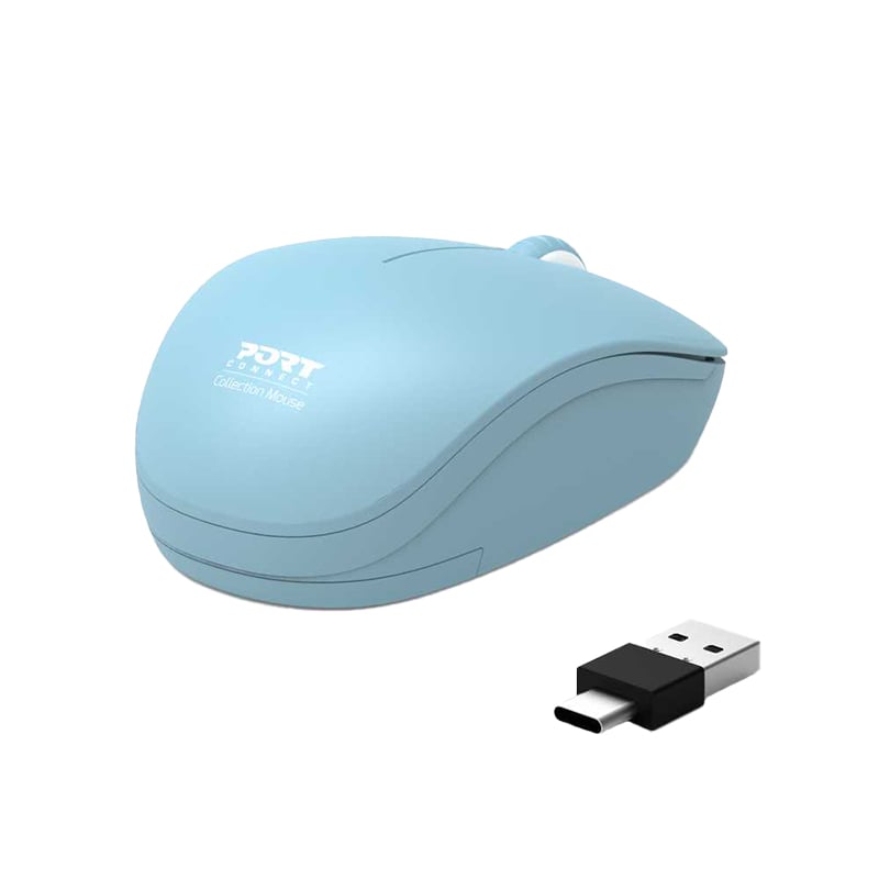 Port Connect Wireless Mouse ? Azur - Image 3