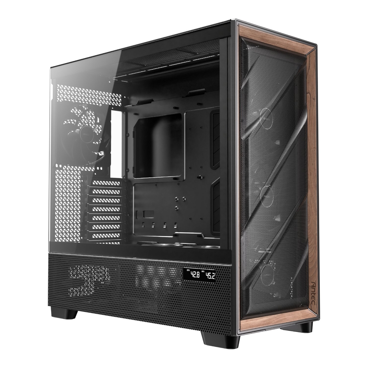 Antec FLUX PRO E-ATX Full Tower Gaming Chassis ? Black