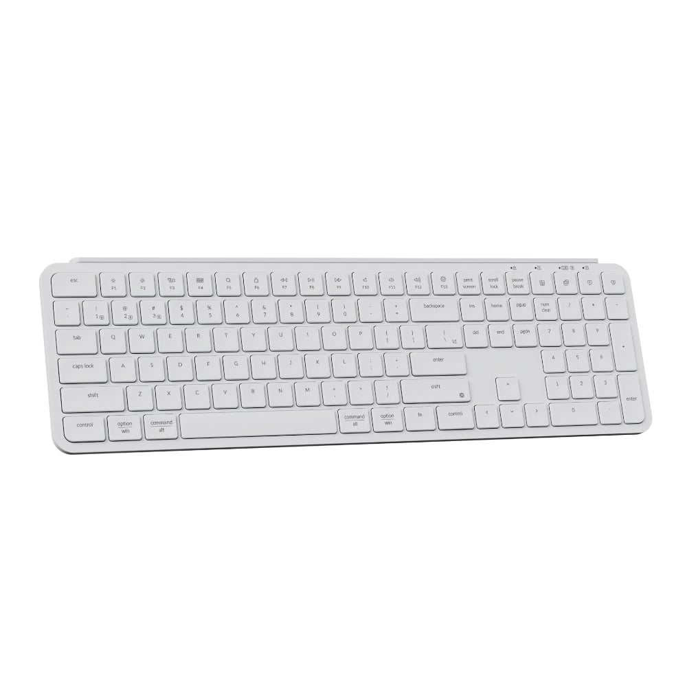 Keychron B6 Pro Ultra-Slim 100% Wireless Keyboard ? Ivory White - Image 2