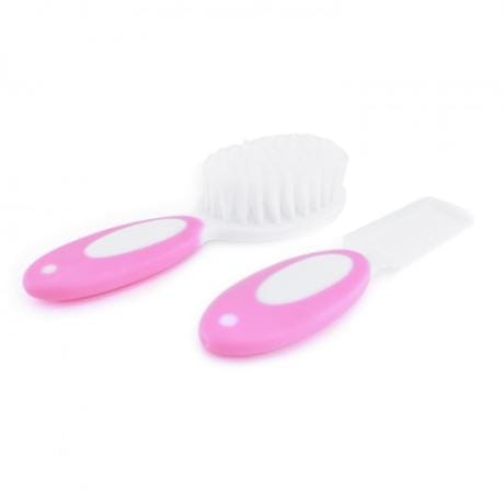 SNOOKUMS BRUSH & COMB SET - Pink