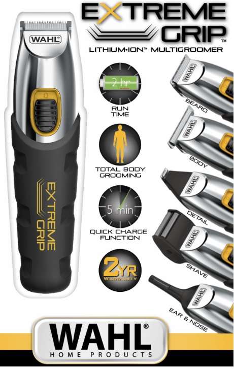 Wahl 25 Piece Extreme Grip Lithium Ion