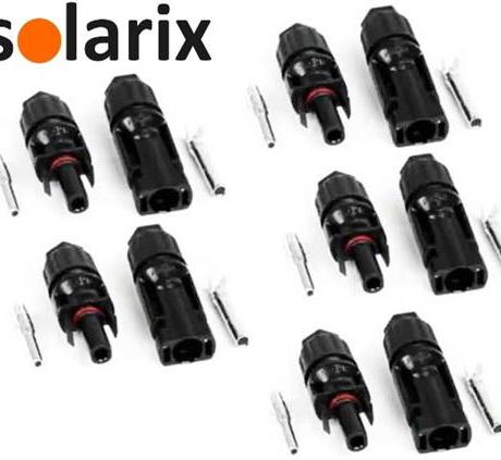 Solarix MC4 Solar Connectors Male And Female Pack