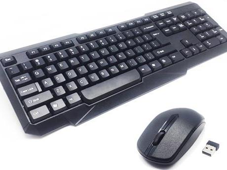 UniQue Wireless USB 104 Keys Standard US Layout