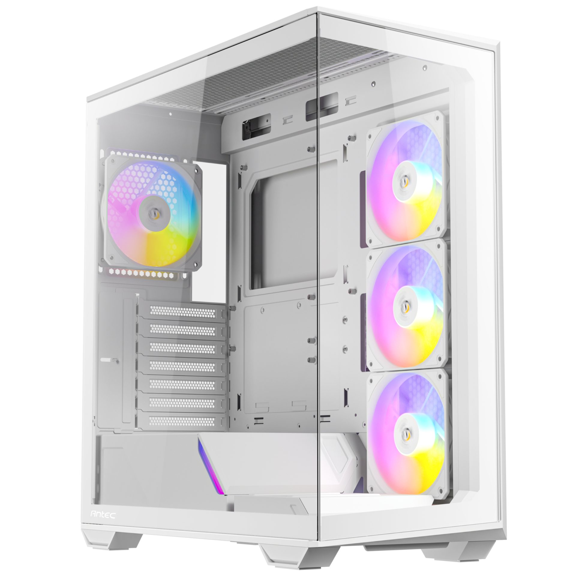 Antec C3 ARGB ATX | Micro-ATX | ITX ARGB Mid-Tower Gaming Chassis ? White