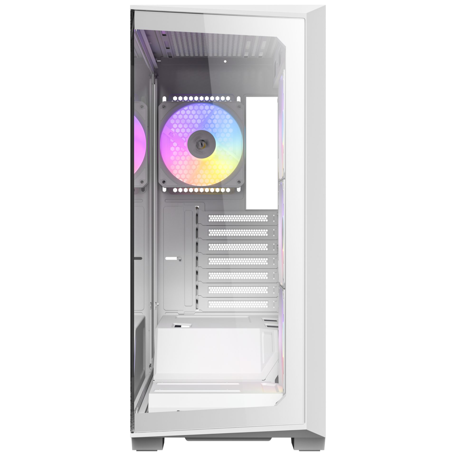 Antec C3 ARGB ATX | Micro-ATX | ITX ARGB Mid-Tower Gaming Chassis ? White - Image 2