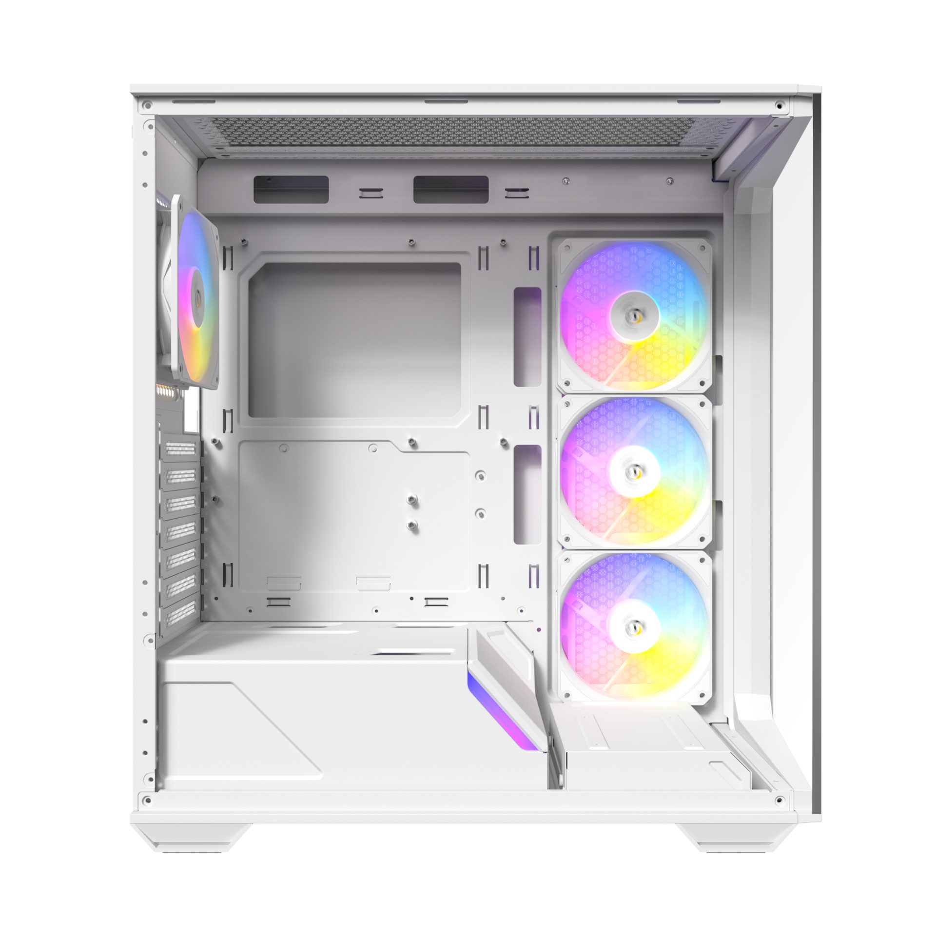 Antec C3 ARGB ATX | Micro-ATX | ITX ARGB Mid-Tower Gaming Chassis ? White - Image 5