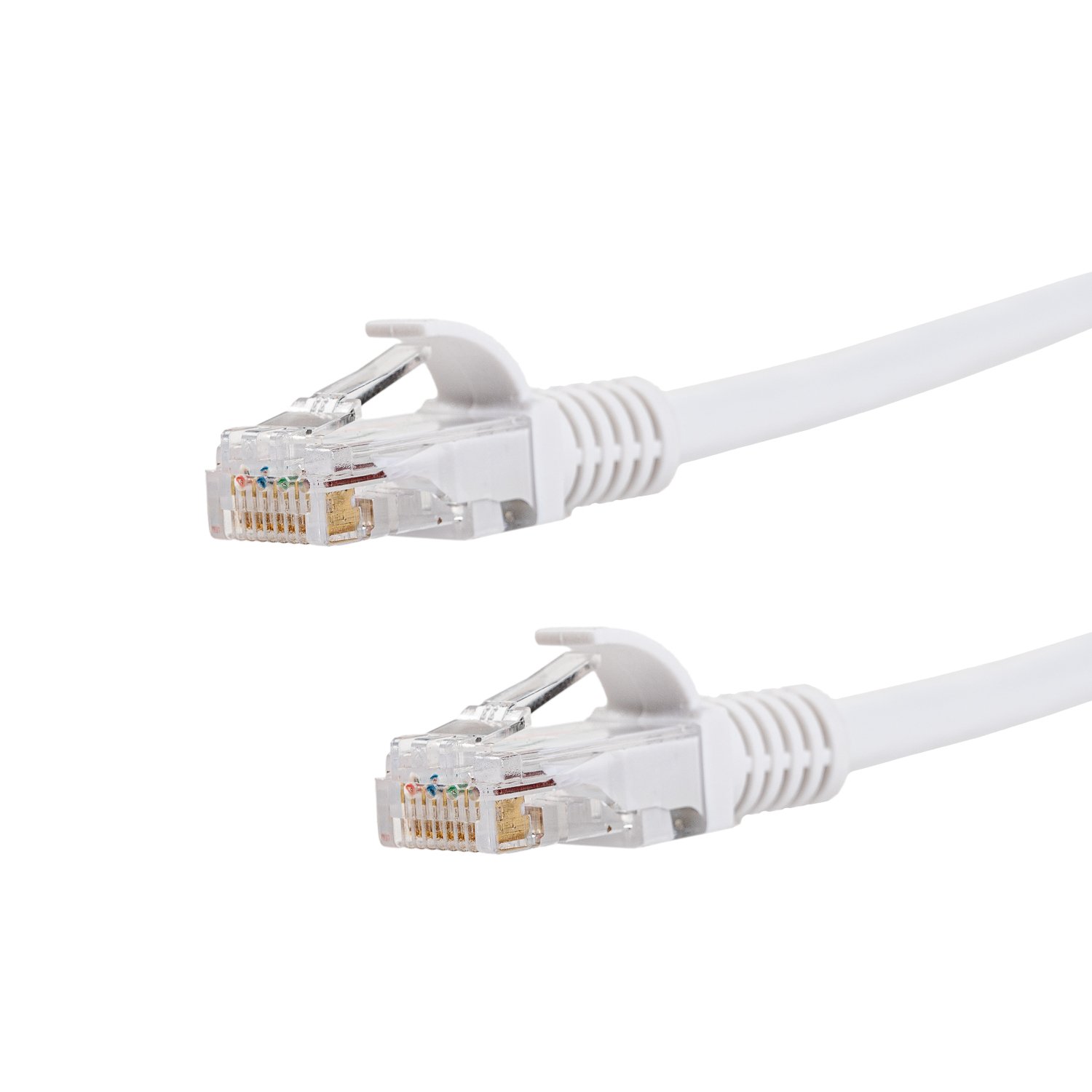 Gizzu Cat6 UTP Fly Lead Ethernet Network Cable 50cm ? White