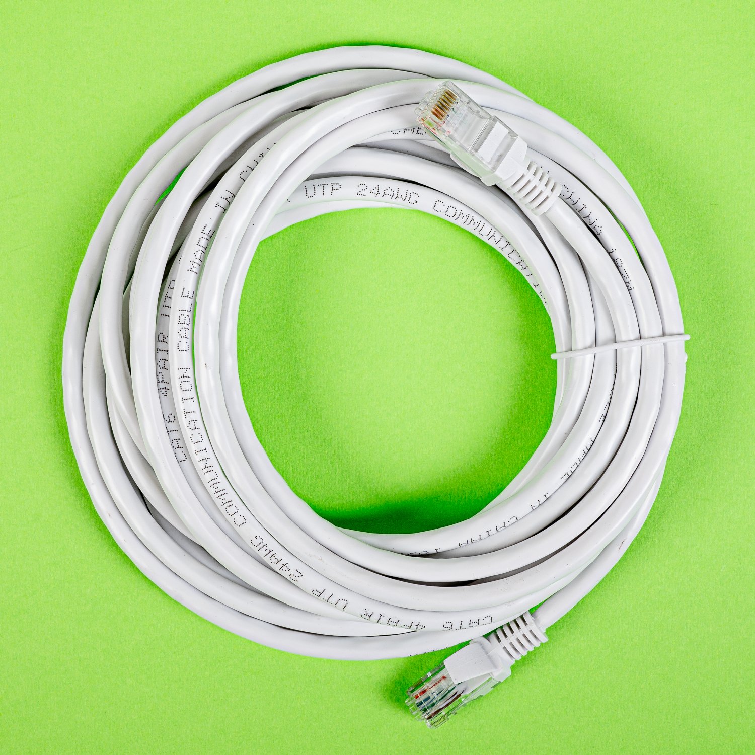 Gizzu Cat6 UTP Fly Lead Ethernet Network Cable 5m ? White - Image 5