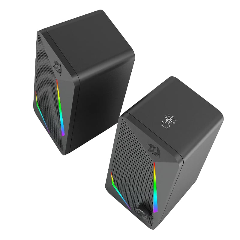REDRAGON 2.0 Satellite Speakers WALTZ - Black - Image 2
