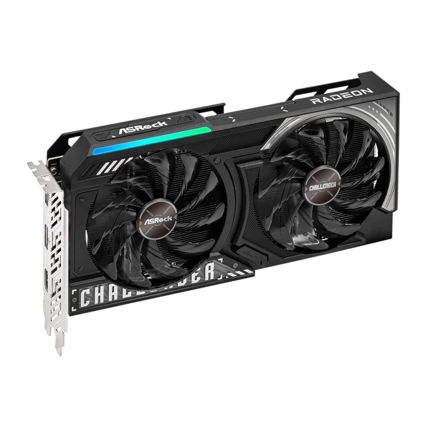 ASRock Radeon RX 9060 XT Challenger 16GB OC Graphics Card (RDNA? 4, PCIe 5.0) - Image 2