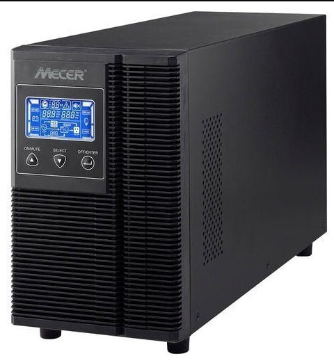 Mecer Energy MECER WINNER PRO 1000VA ON-LINE TOWER UPS PF 0.8 - Battery Warranty 6 Months