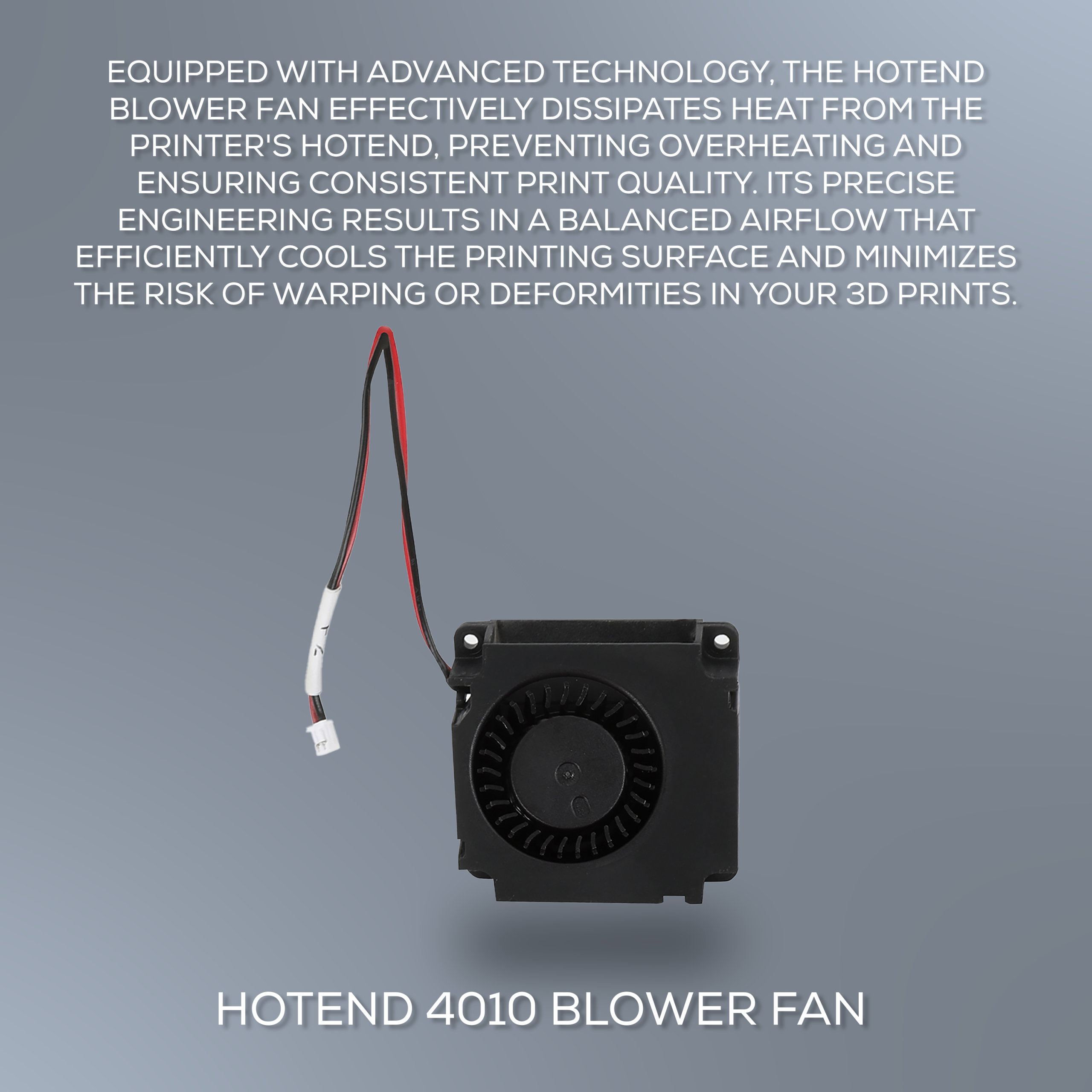 Creality Hotend 4010 Blower Fan - Image 6