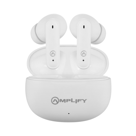 Amplify True Connection True GO Series Wireless Earphones PDQ Stemmed - White