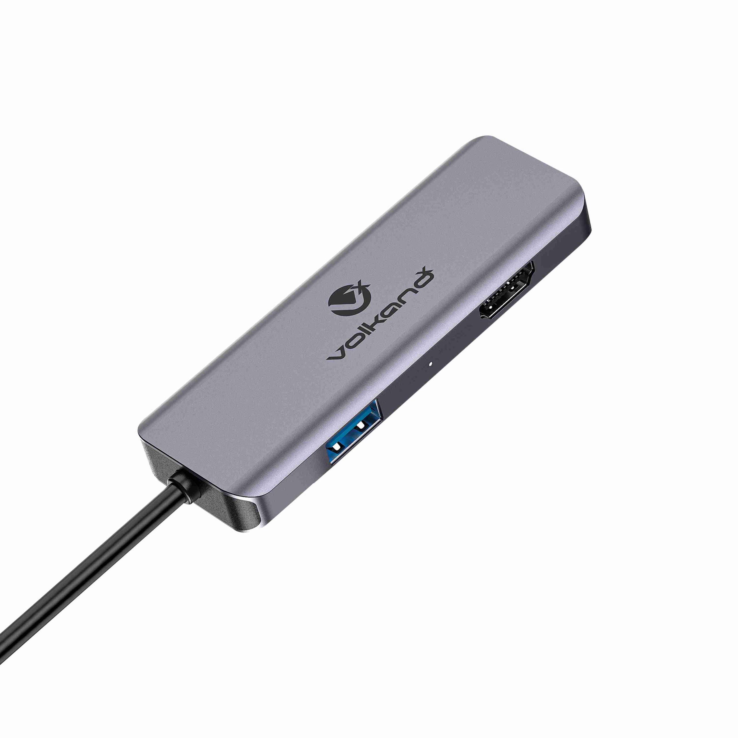 Volkanox Core Duo HDMI Type-c To Dual HDMI Adaptor