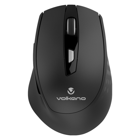Volkano Chrome Series Wireless Mouse - Black