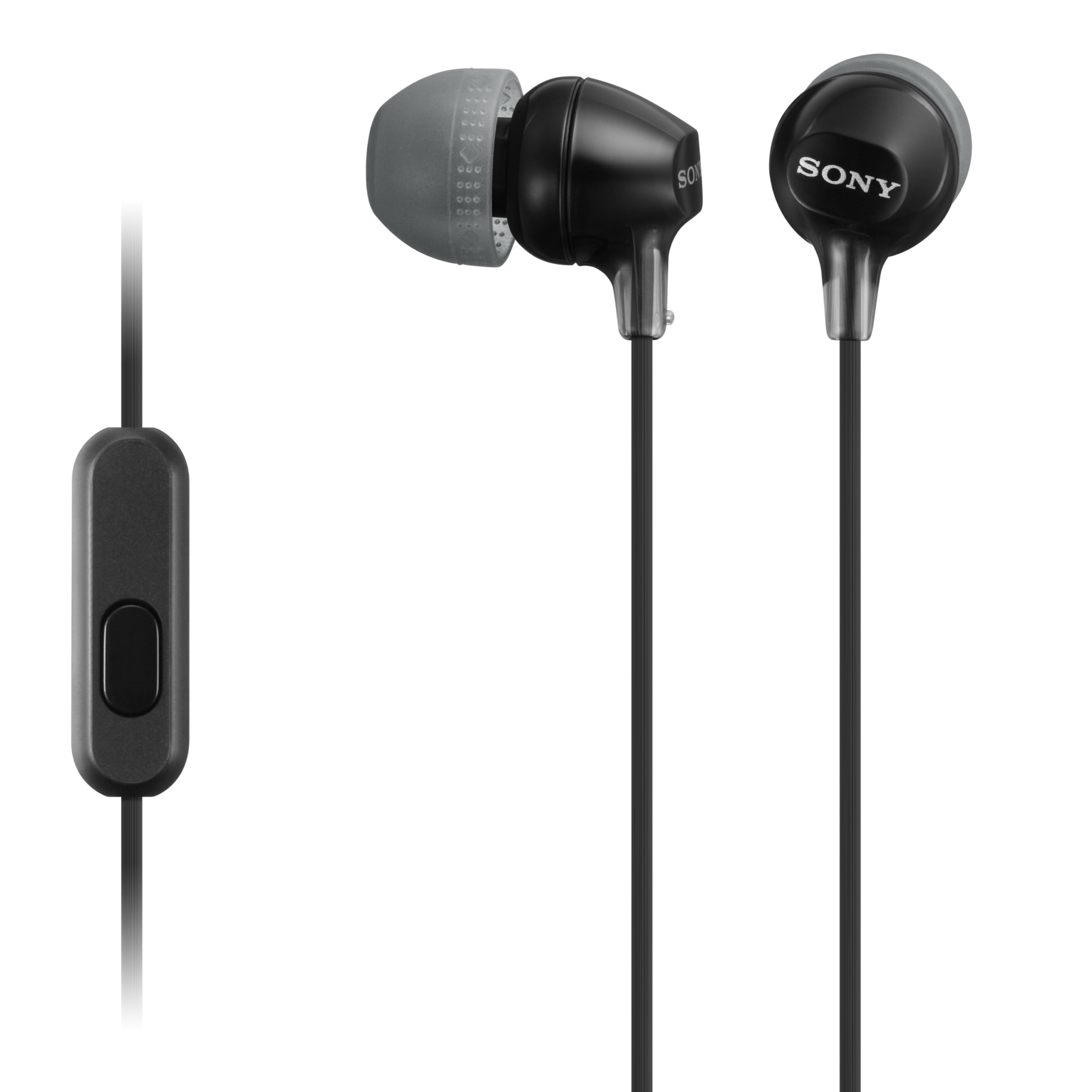 Sony MDR-EX15AP (black) In-ear Earphone With Mic For Iphone - Android - Blackberry