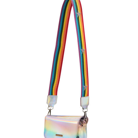 Quest Rainbow Cross Body Bag - Silver
