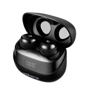Volkano Aspen True Wireless Earphones - Black
