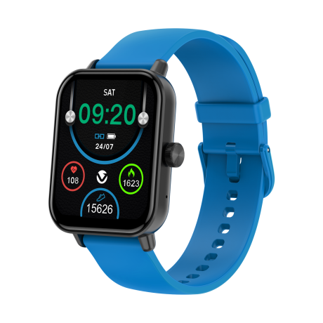Volkano Chroma Series Smartwatch With Blue Strap
