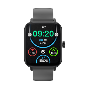 Volkano Chroma Series Smartwatch With Dark Grey Strap