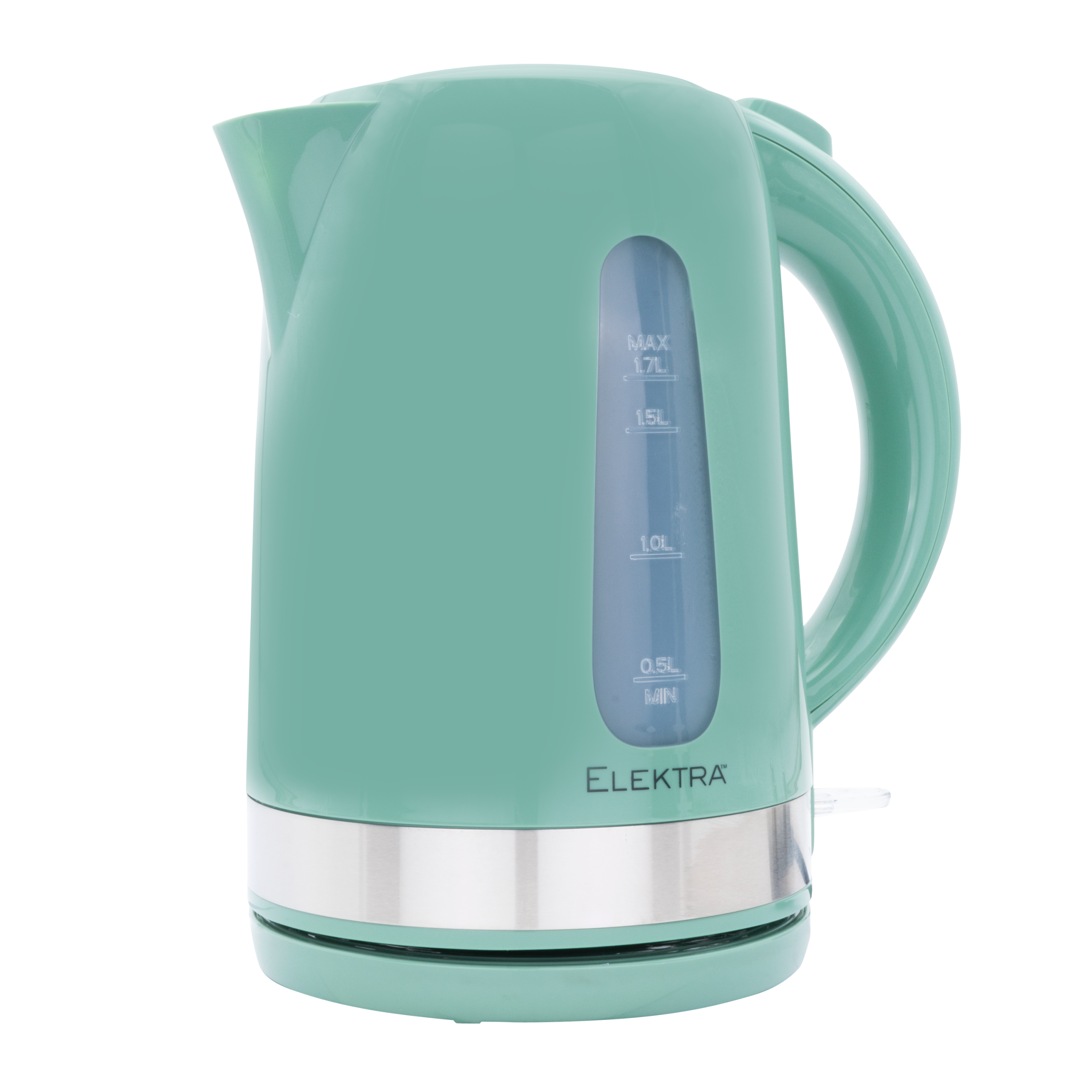 Elektra 2200w 1.7l Plastic Kettle - Green