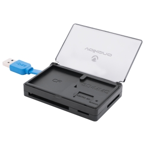 Volkano Reader Series USB 3.0 Card Reader - Black