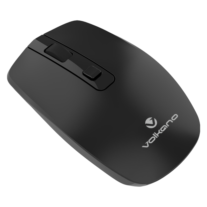 Volkano Granite Series Rechargeable Wireless Mouse - Black