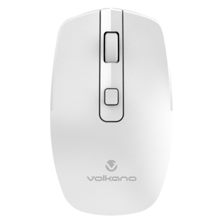 Volkano Granite Series Rechargeable Wireless Mouse - White
