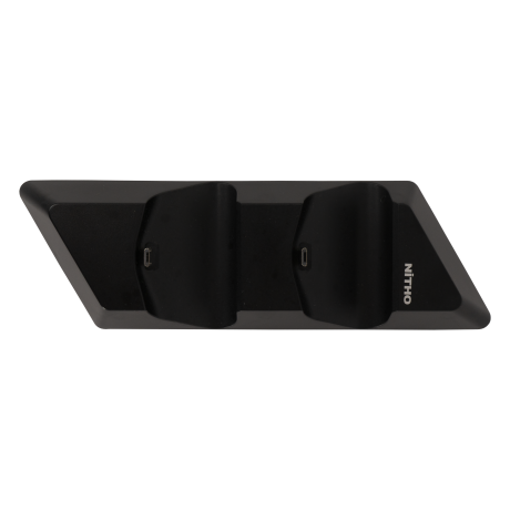 Nitho PS4 Smart Charging Station - For 2 PS4 Controllers - Charging Cable 1m