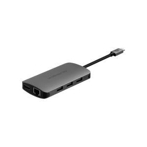 Volkanox Core Multi Series USB Type-c - HDMI + 3x USB 3.0 + LAN + Card Reader + Audio + PD