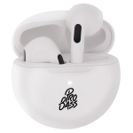 Pro Bass Future Series True Wireless Earphones With Charging Case - White