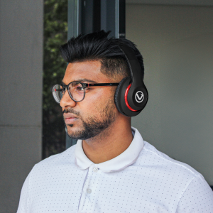 Volkano Impulse Series Bluetooth Headphones - Black