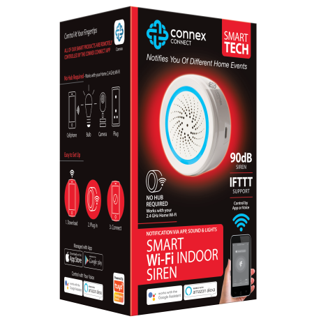 Smart Wi-fi Siren Alarm - Indoor