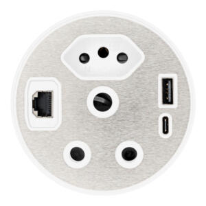 LinkQnet 90MM COMMUNICATIONS AND DESKTOP POWER GROMMET