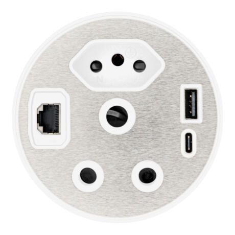LinkQnet 90MM COMMUNICATIONS AND DESKTOP POWER GROMMET
