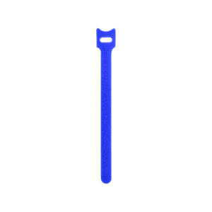 LinkQnet HOOK&LOOP WRAP STRAP 12X200MM BLUE(1PKT OF 100)
