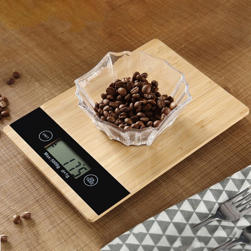 Fine Living Bamboo Kitchen Scale - Image 5