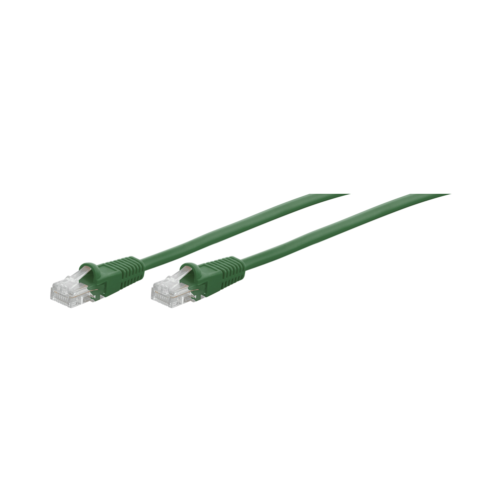 Premium Line 5M CAT5E MOULDED FLYLEAD - GREEN