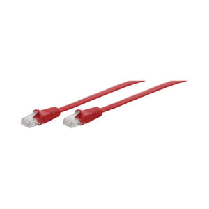 Premium Line 15M CAT5E MOULDED FLYLEAD - RED