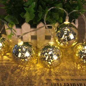 LED Fairy lights - Gold Ball 20pc