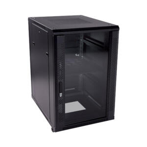 LinkQnet 18U 600X800FLOOR CABINET,4  FANS,1 SHELF,CASTORS