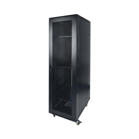 LinkQnet 27U 600X600MM,2 FANS,2 SHELVES,DBL MESH FRT S/BACK