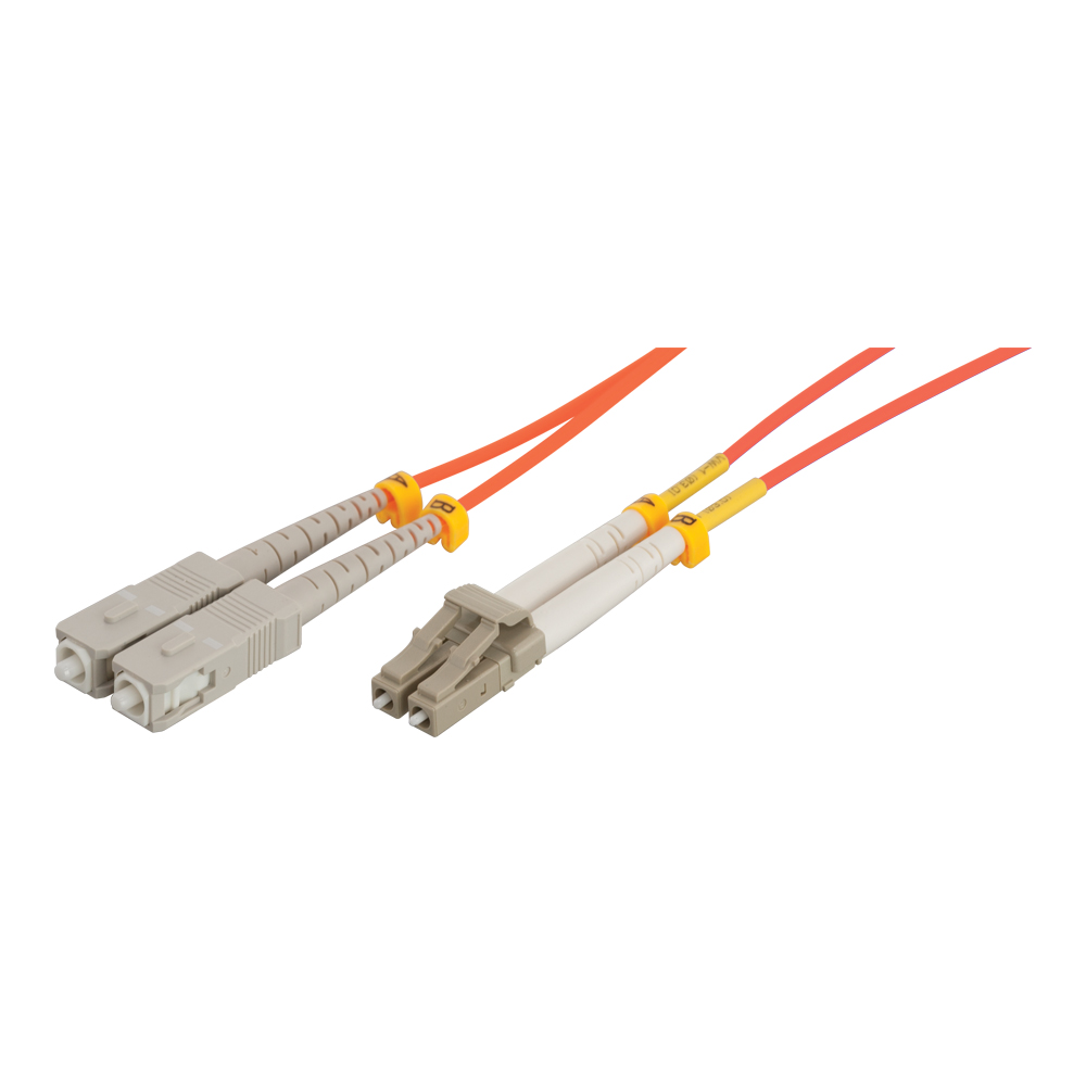 Premium Line 5M FIBRE PATCH LEAD DUP MM(50/125) OM2 LC/SC