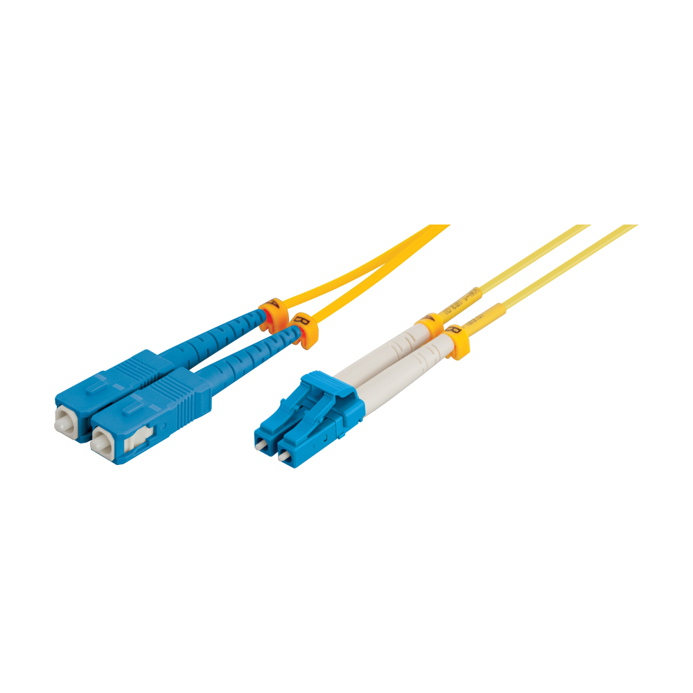 Premium Line 10M FIBRE PATCH LEAD DUP SM(09/125) LC/SC