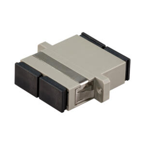 Premium Line FIBRE DUP SC/PC MM MIDCOUPLER CERAMIC SLEEVE BEIGE