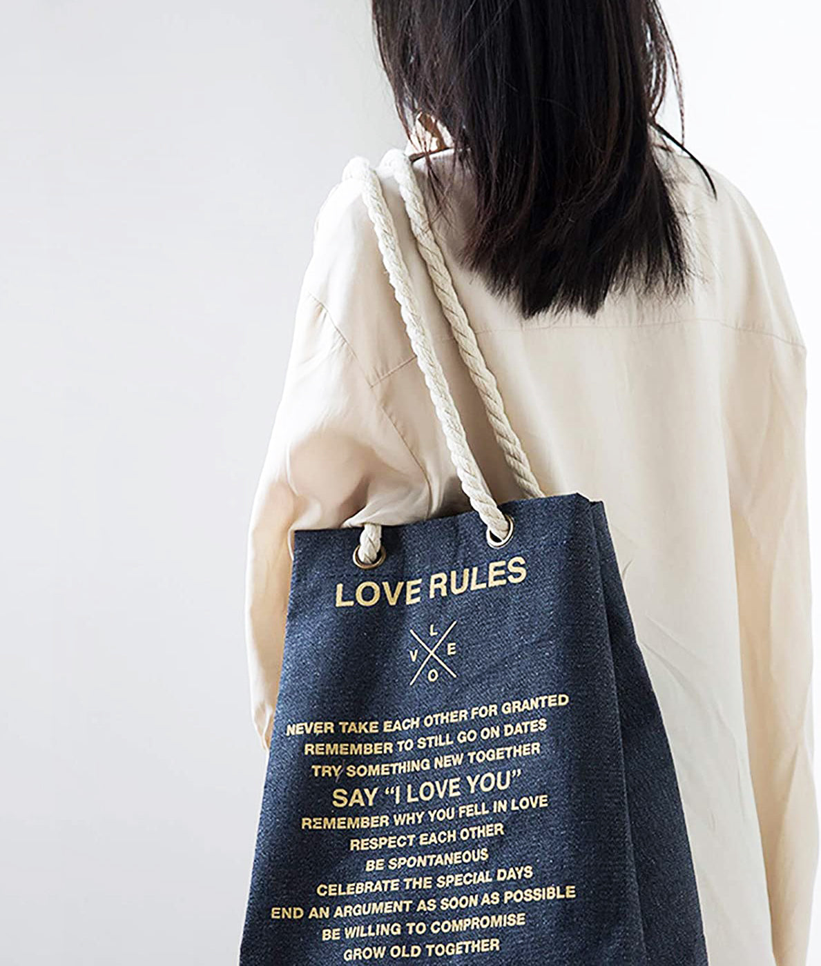 Fine Living - Multi-use bag - Navy - M - Image 6