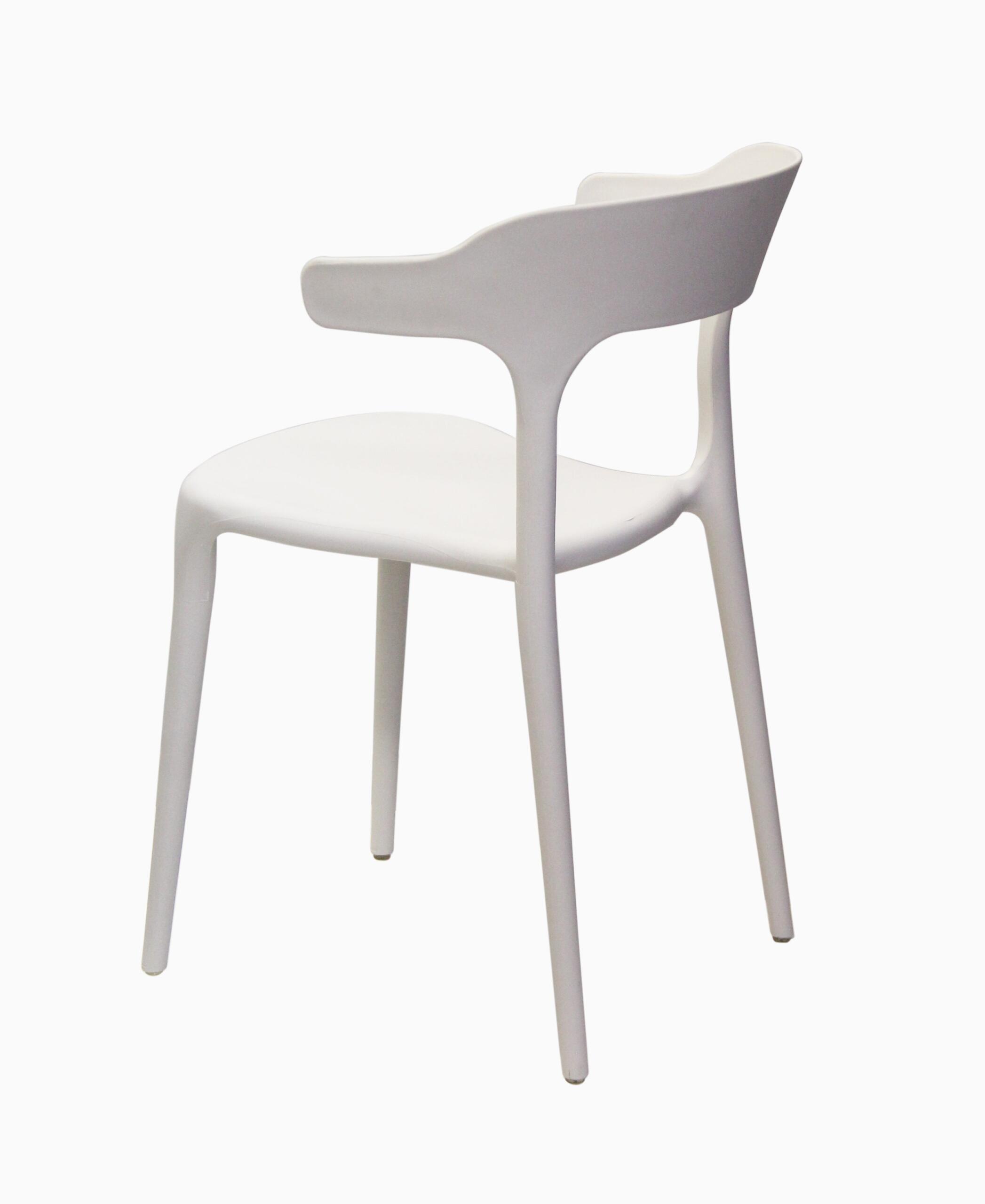 Chester Cafe Chair - White - Image 4